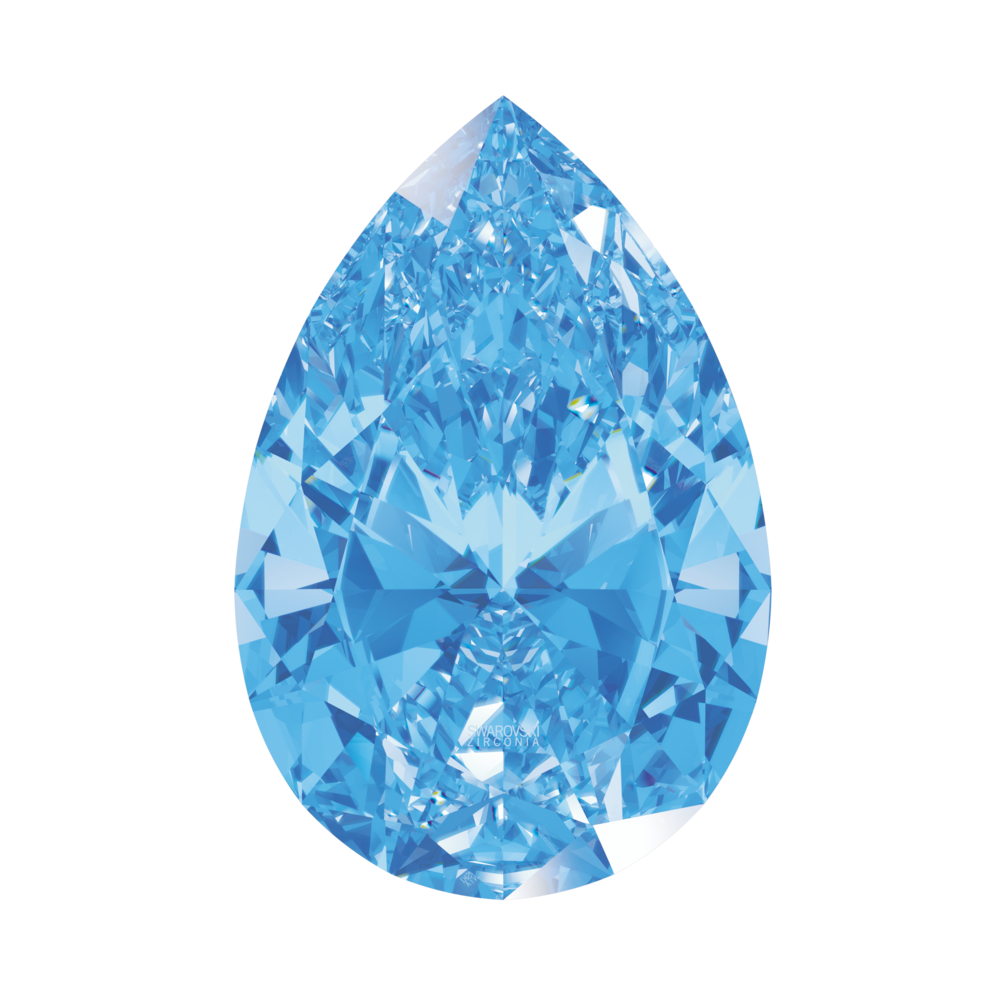 Фианит Груша от 3х2 до 8х5 мм