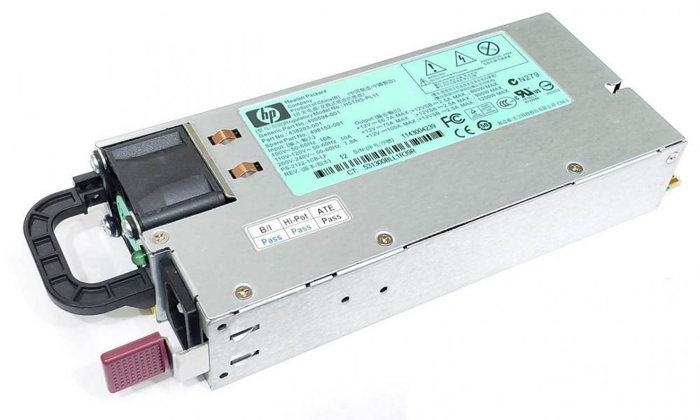 Блок питания HP 1200W 12V Hot Plug AC Power Supply HSTNS-PL11