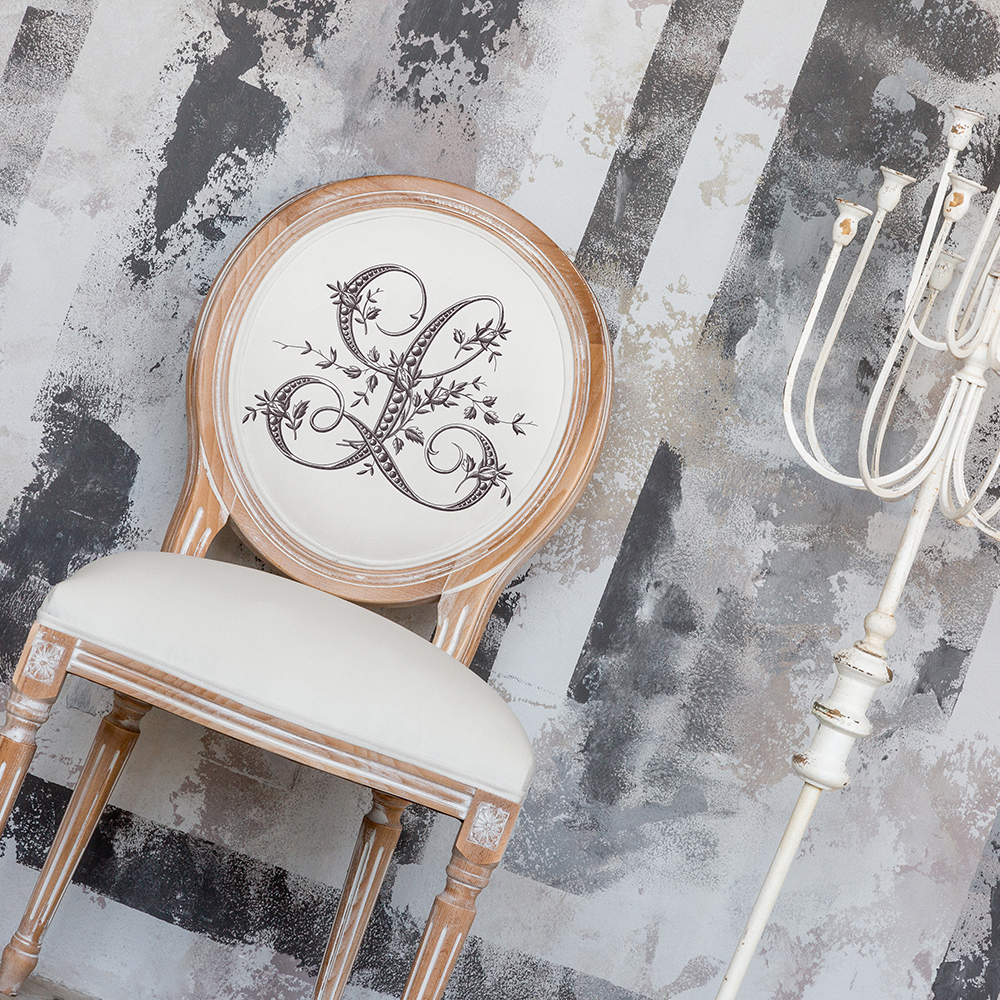 Стул Объект мечты Монограмма буквы L