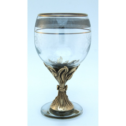 Набор бокалов 2шт. для вина Первоцвет в синей коробке