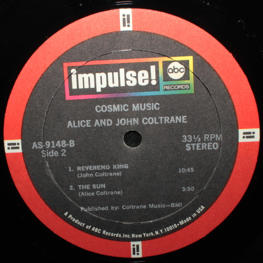 John Coltrane, Alice Coltrane / Cosmic Music (LP)