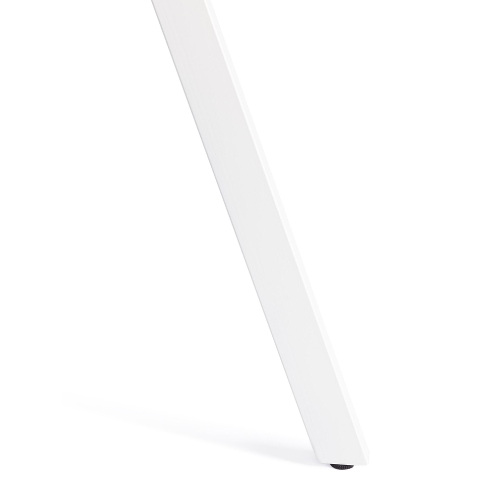 Стол VIGO ЛДСП/HPL/металл,  120 x 80 x 30 х 30 х 75 см, Мрамор светлый/белый