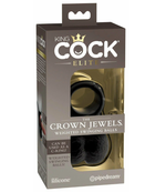 Эрекционное кольцо Pipedream The Crown Jewels с мошонкой c утяжелителем