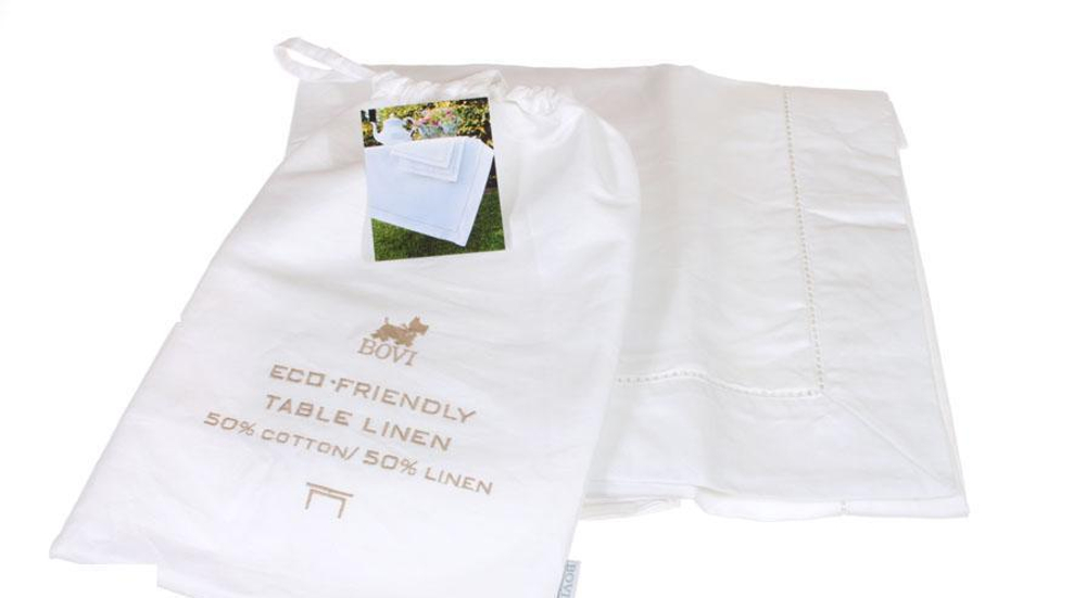 Скатерть 160х180 Bovi Emy белая