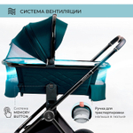 Детская коляска Sweet Baby Elegante 3 в 1 SBL GL Blue