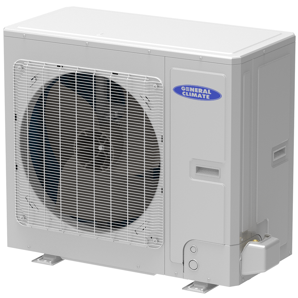 Коммерческая сплит-система напольно-потолочного типа General Climate тип F GC-CF48HRF / GU-U48HF