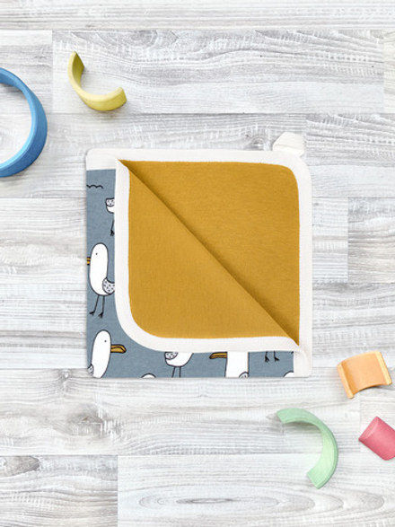 Двусторонний плед Mjölk Чайки