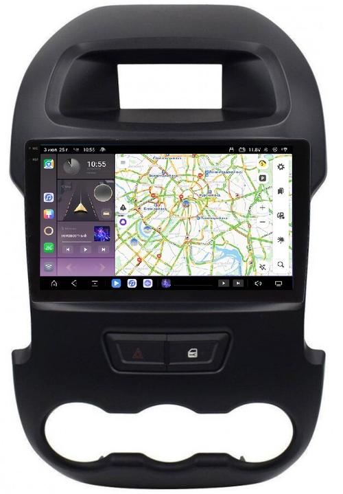 Магнитола для Ford Ranger 2011-2015 - Kuberg OL-9204 QLed+2K, Android 13, Быстрейшая, CarPlay, 4G SIM-слот
