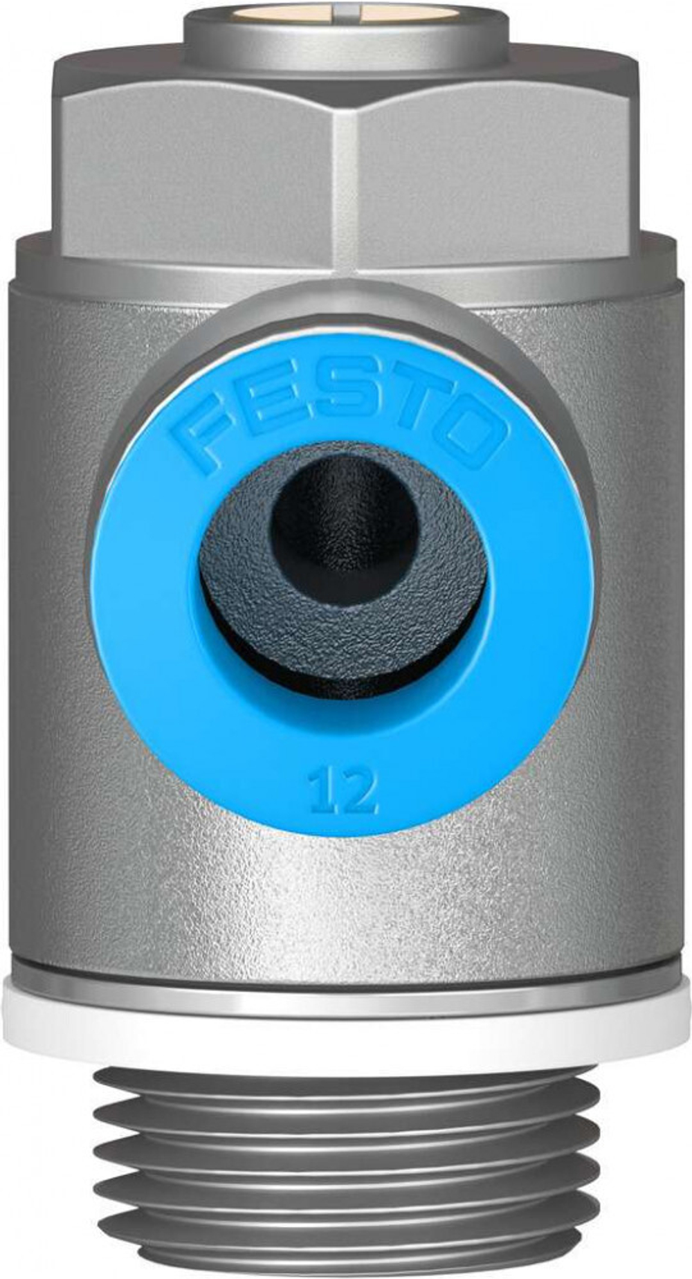 Дроссель с обратным клапаном Festo GRLA-1/2-QS-12-D