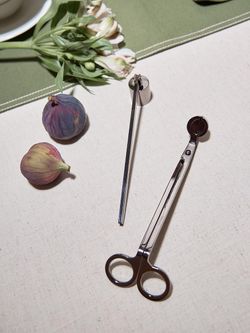 Набор аксессуаров для свечей графитового цвета из коллекции Essential