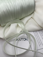 Косая бейка "Gamma" GK-12P 11 - 12 мм №110 серо-зеленый