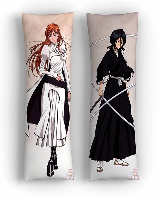 Дакимакура Орихимэ Иноуэ и Рукия Кучики