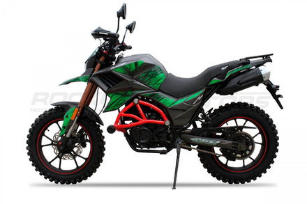 Мотоцикл турэндуро ROCKOT HOUND 250 LUX (зеленый, ЭПТС)