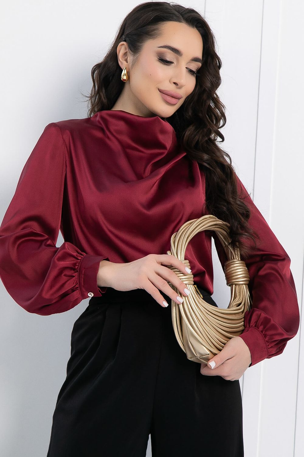 Блуза Магия успеха (бордо) Б12867-16М LT Collection