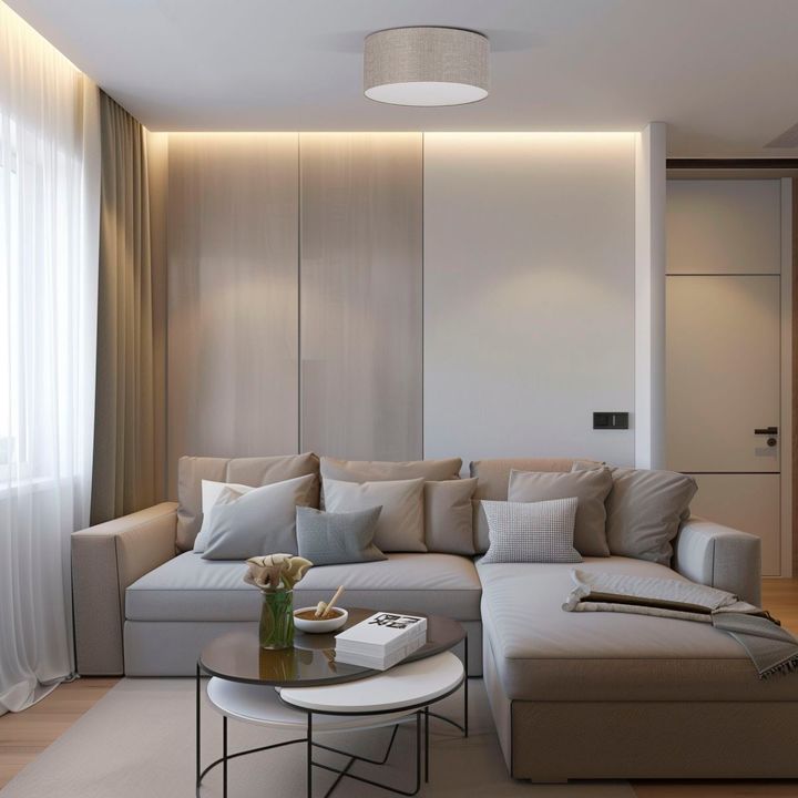 Потолочный светильник TK Lighting 5636 Rondo Linen