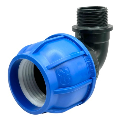 Отвод TEBO переходной 63x1 1/2" с НР