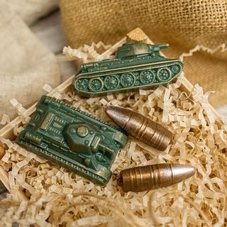 Танк Т-34 МИНИ пластиковая форма