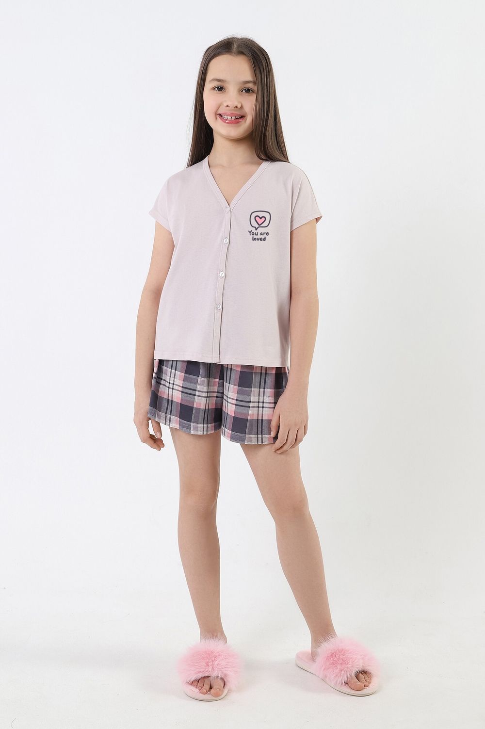 Пижама для девочки Сабрина-1 Виотекс БЕЖЕВЫЙ