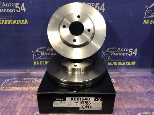 Диск тормозной передний NISSAN TIIDA 2007-2010
