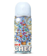 Синтетический снег нетающий БЕЛЫЙ в спрее для праздничного декорирования