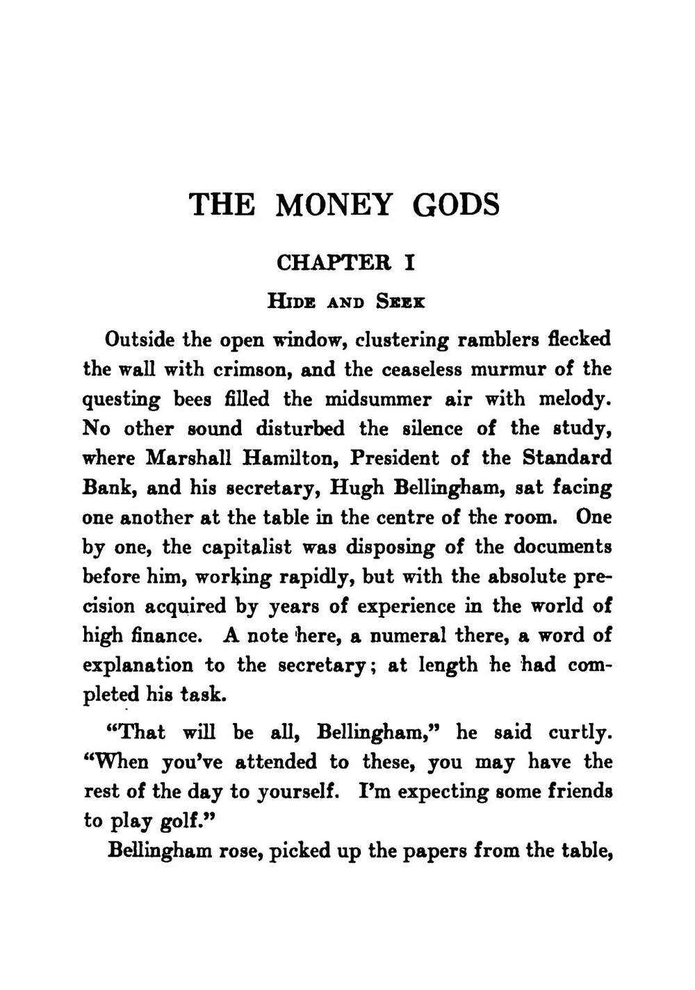 The Money Gods | Clark Ellery Harding