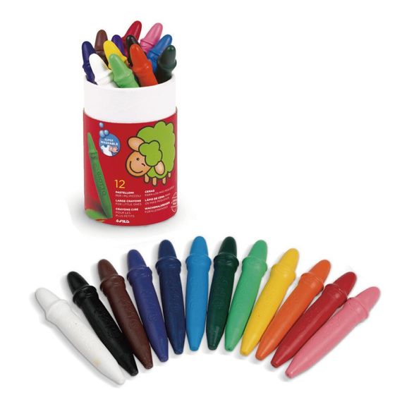 Гигантские цветные супервоски 12 pcs.