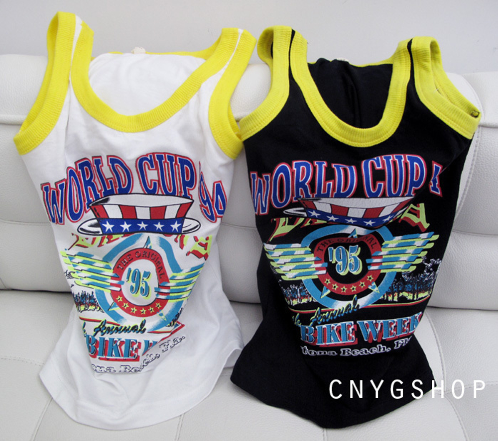 Майка детская с ярким принтом и надписями