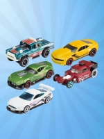 Набор из 5 машинок Хот Вилс Car Meet HLY78