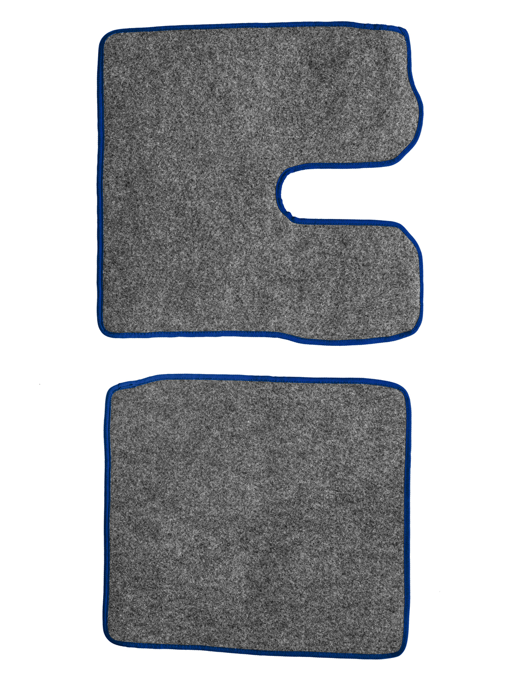 Ковры MAN TGX (автомат, механика) (экокожа, синий, синий кант, желтая вышивка)