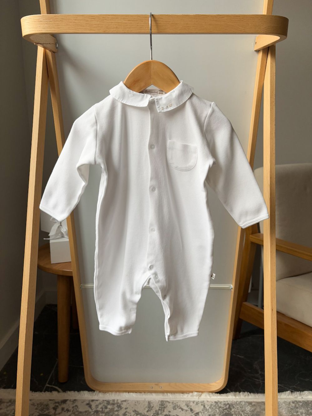 Хлопковый комбинезон-слип Bonpoint, 80