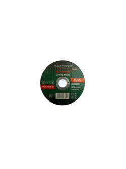 Круг отрезной по металлу+нержавейка 180x1.6x22.2мм RockForce##Rock FORCE RF-CW507S