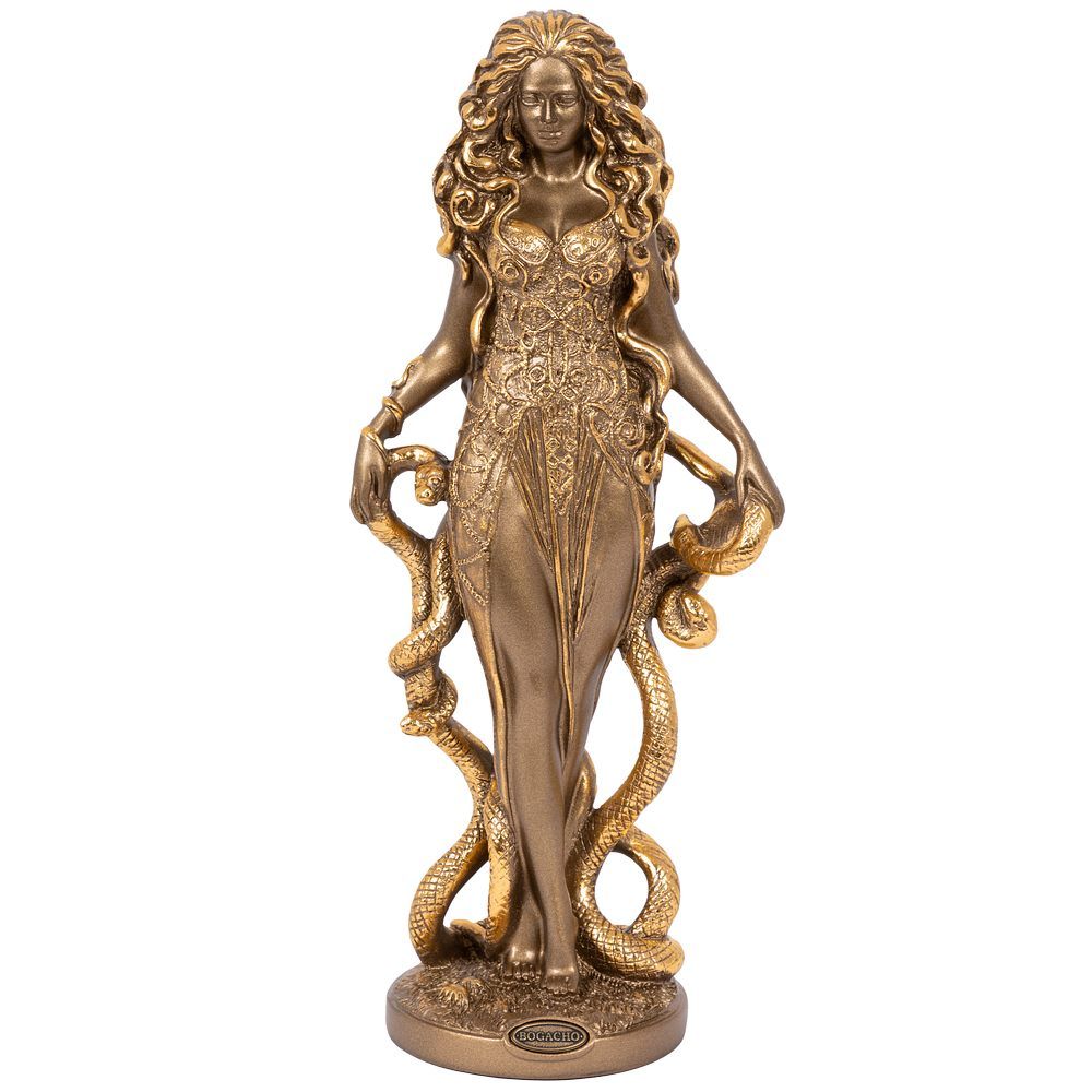 Статуэтка Медуза Горгона Бронза