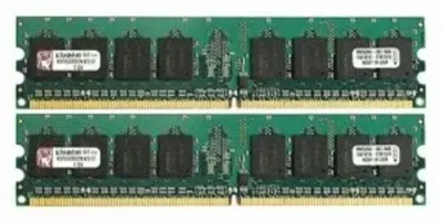 Оперативная память Kingston 8GB(2x4GB) PC2-3200 400MHz DDR2 ECC KVR400D2D4R3K2/8G