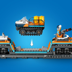 Конструктор LEGO City 60470 Полярный экспресс арктических исследователей — фото 9