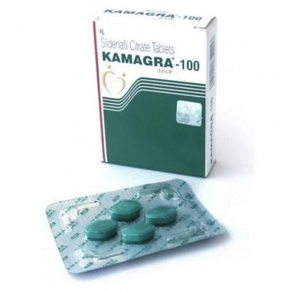 Препарат для усиления потенции и продления полового акта и Kamagra Gold 100 mg (4 шт.)