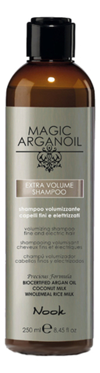 Nook  Шампунь для придания объёма тонким и наэлектризованным волосам -  Extra Volume Shampoo, 250 мл