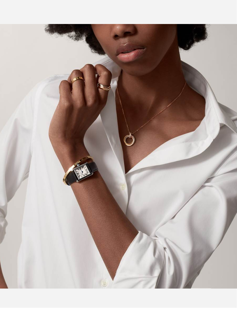 Наручные часы Cartier Tank Must Solarbeat S (WSTA0110)