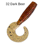 Мягкая приманка Crazy Fish Angry Spin 3" 75мм 6.0г 8шт
