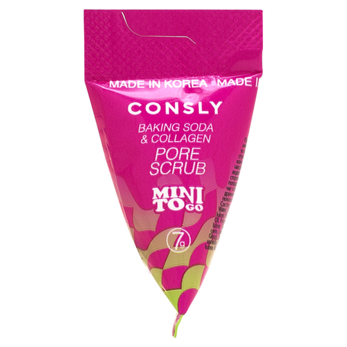 Consly Mini To Go Baking Soda & Collagen Pore Scrub скраб для лица с содой и коллагеном