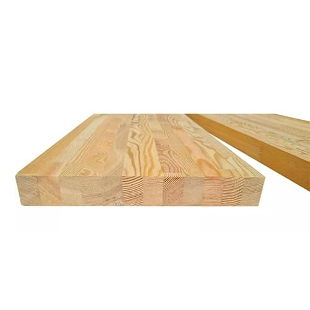 Ступень из лиственницы 40x300x1000 мм Сорт B фото 4