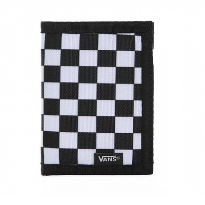 V00C32HU0 Кошелек Vans MN SLIPPED Black/White Che