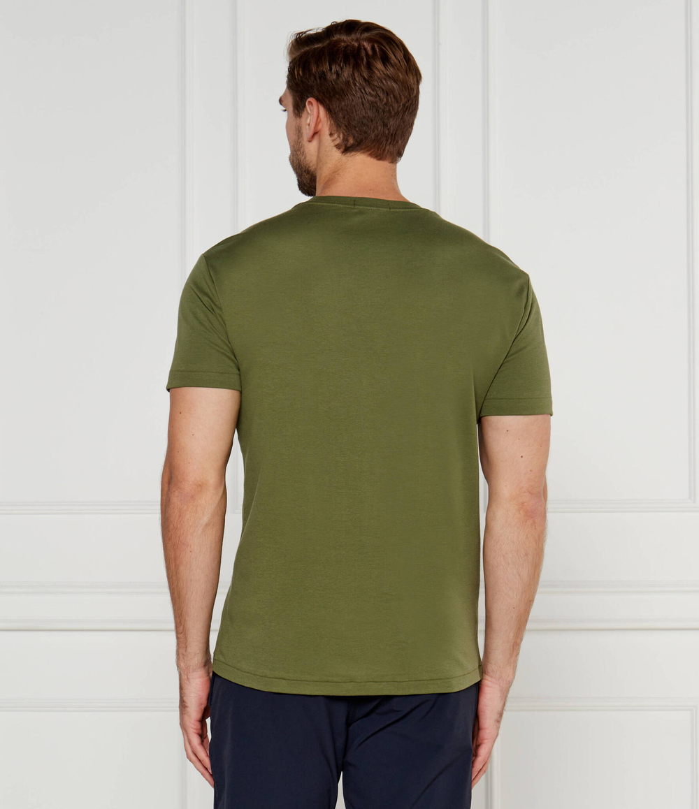 Футболка PIMA POLO RALPH LAUREN - хаки(710740727)