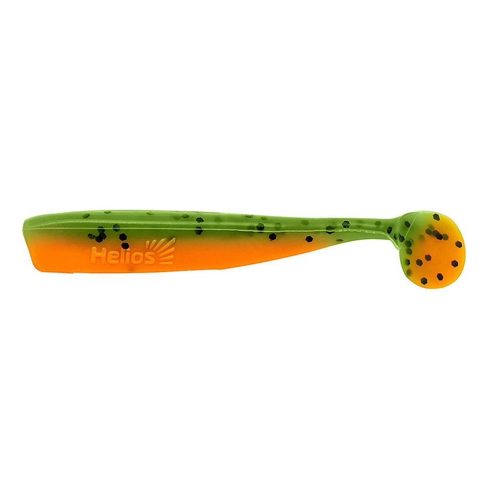 Виброхвост несъедоб. Chebak 3,15"/8 см Pepper Green & Orange 100шт. (HS-3-018-N) Helios