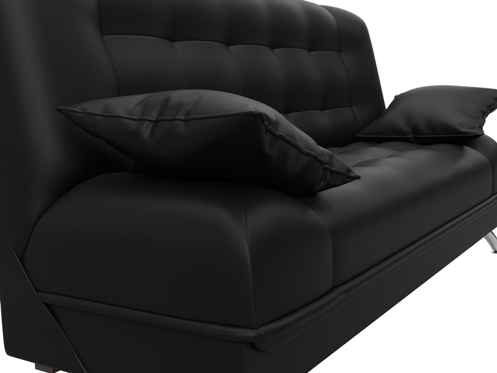 Диван-книжка Анна ЭКОКОЖА Черный