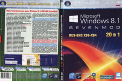 Microsoft Windows 8.1 SEVENMOD Rus-Eng x86-x64