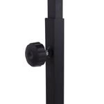 Стол BRABIX "Smart CD-015", 600х380х670-880 мм, ЛОФТ, регулируемый, колеса, металл/ЛДСП ясень, каркас черный, 641887