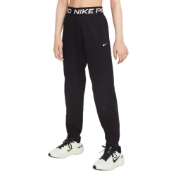 Брюки для девочки Nike Kids Pro Fleece Dri-Fit - black/black/black/white