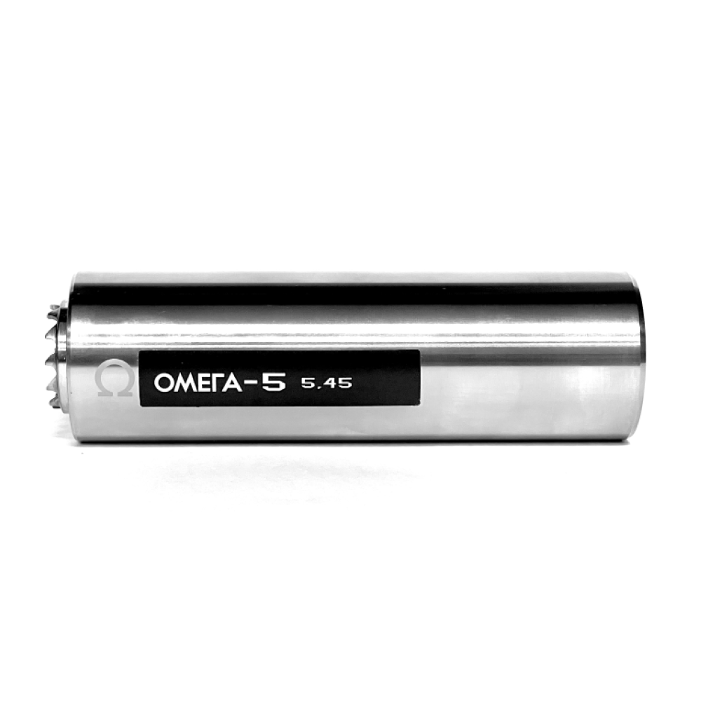 Газоразгруженный ДТК из нержавеющей стали OMEGA 5 на карабин АК-74, АК-105, 200, 205 (5,45x39, .223Rem, M24x1,5 правая), Matilda MG Ultra
