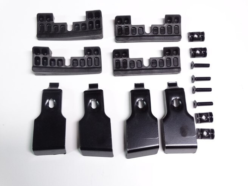 Компл. адаптеров для авто с гладкой крышей Skoda Octavia A7 2013г.-н.в. (реком.перекладина 125см) (ED)