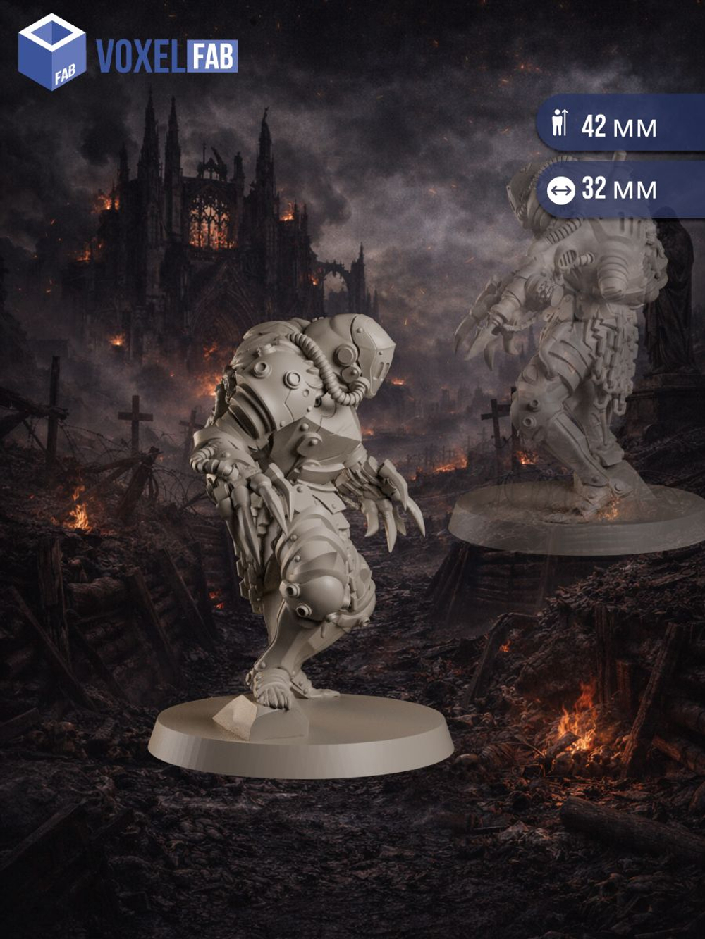 Когти Ада, Легион Еретиков миниатюры для настольных игр РНИ, Trench Crusade